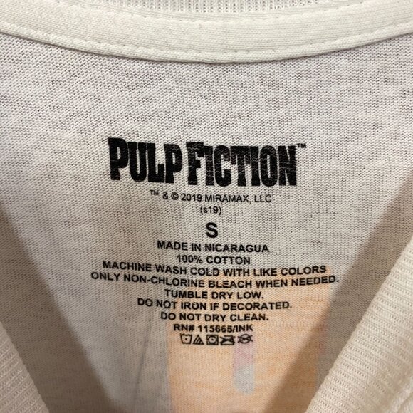 Pulp Fiction Mia Wallace and Vincent Vega T-Shirt Small - Picture 6 of 6